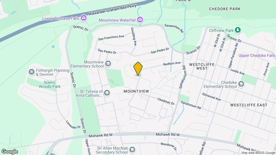 263 Hepburn Crescent Map and Location Details