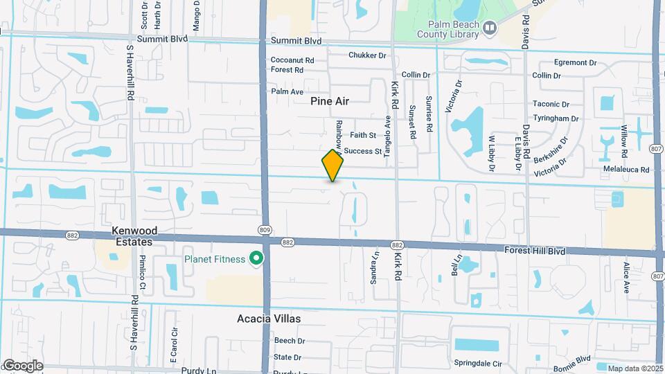 1690 Forest Lakes Cir Map and Location Details