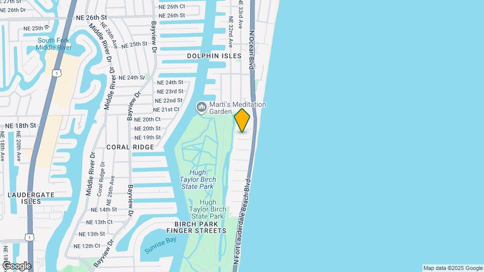 3315 NE 17th St Map and Location Details