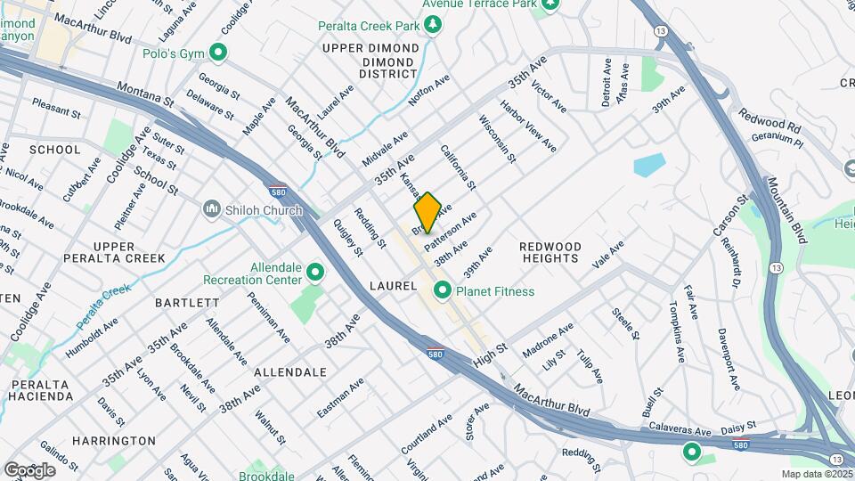 3633 Patterson Ave Mapa y Detalles de la Ubicación