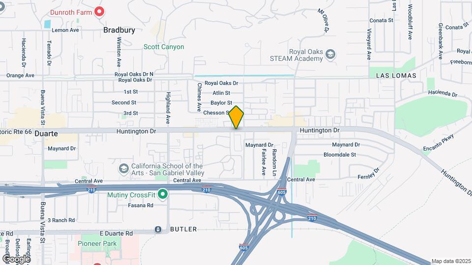 2031 Pepperwood Ln Map and Location Details