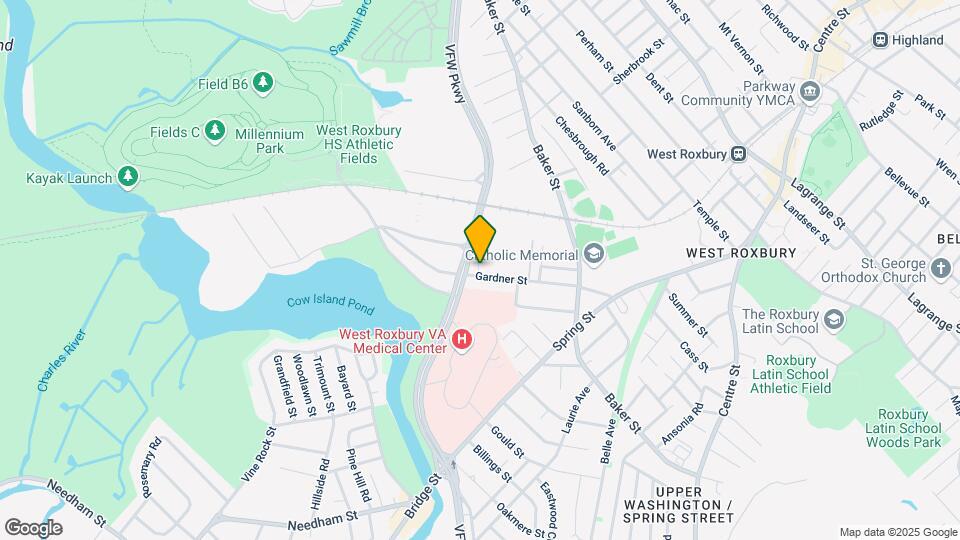 50 Gardner St, Unit 3 Map and Location Details