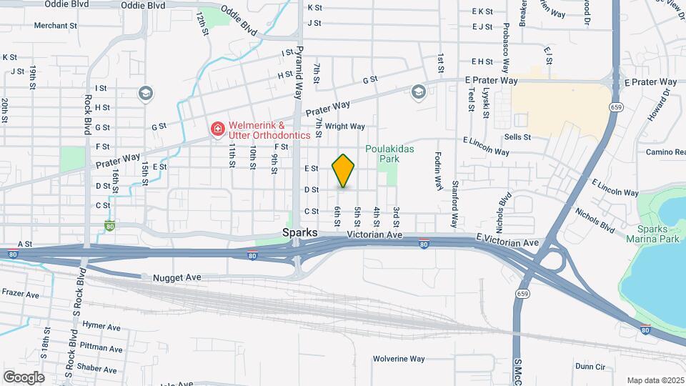 575 D St Map and Location Details