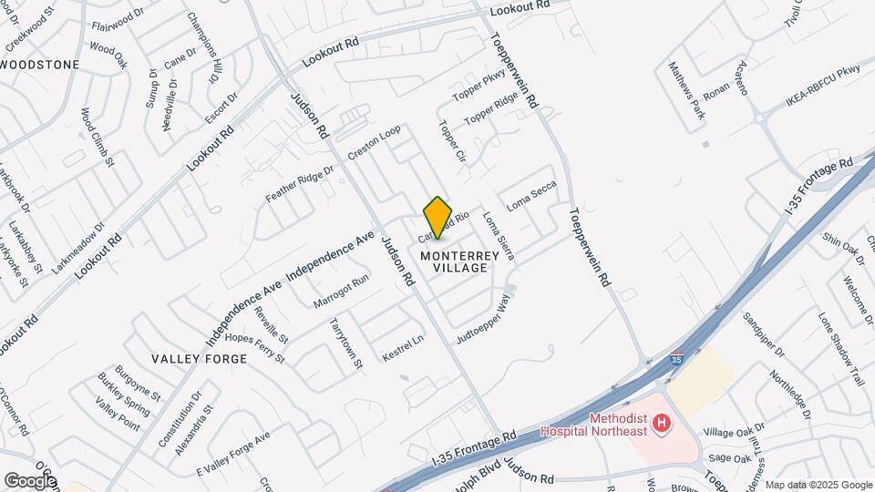 6611 Clovis Ct Map and Location Details