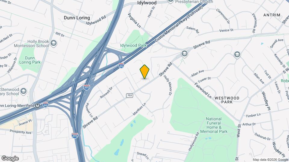 7718 Shreve Rd Map and Location Details