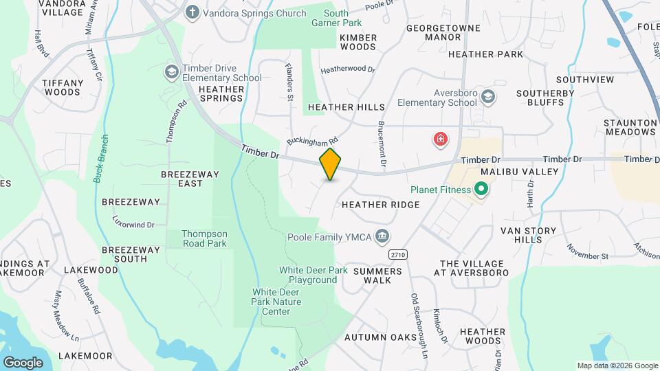 207 Coachman Dr Mapa y Detalles de la Ubicación