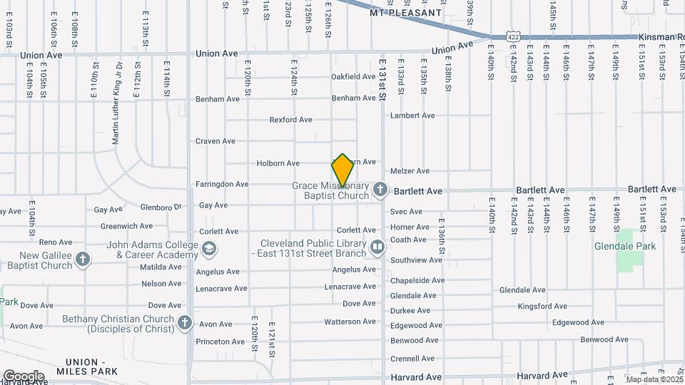 12714 Farringdon Ave Map and Location Details