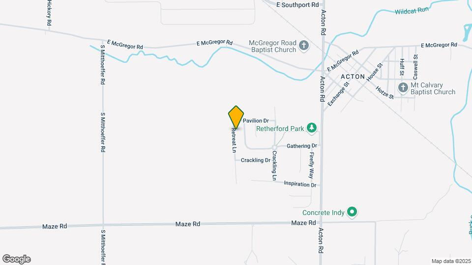 8045 Retreat Ln Map and Location Details