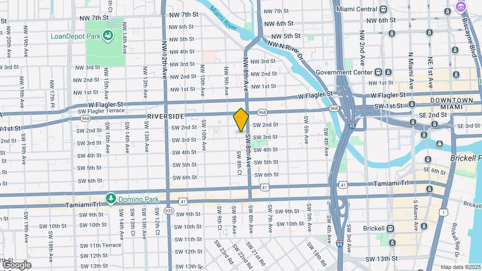 829 SW 3rd St Map and Location Details