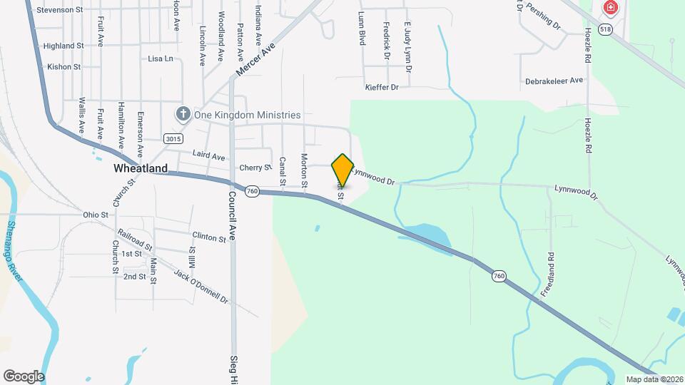 2487 Walnut St Map and Location Details