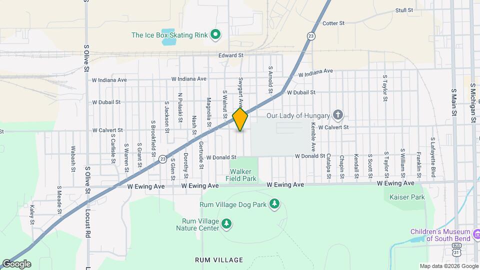 1909 Swygart Ave Map and Location Details