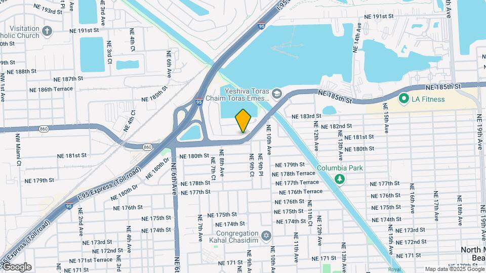 870 NE 182nd St Map and Location Details
