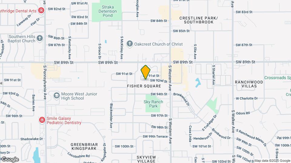 1020 SW 92nd St Map and Location Details