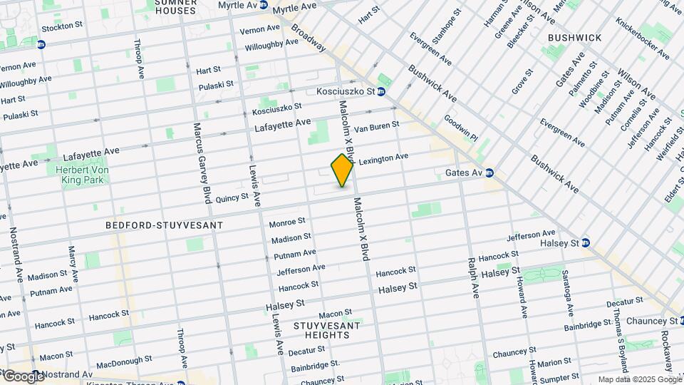 730 Quincy St Map and Location Details