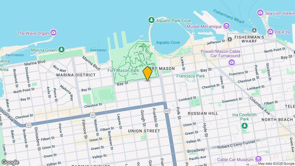 3133 Franklin St Mapa y Detalles de la Ubicación