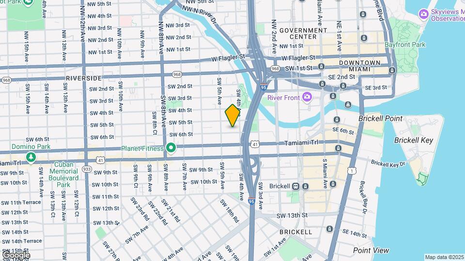 427 SW 6th St Map and Location Details