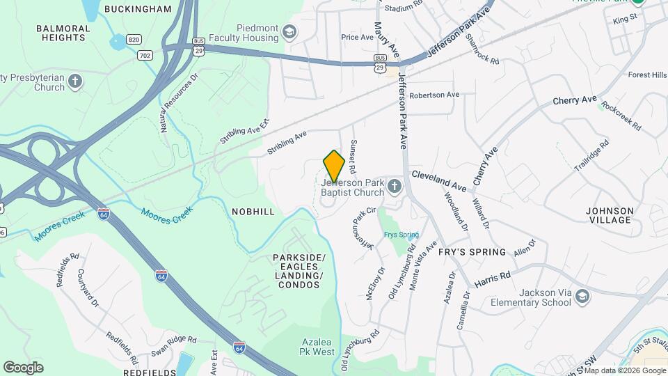 314 Huntley Ave Map and Location Details