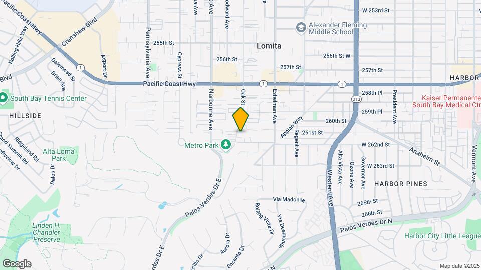 26038 Oak St Map and Location Details