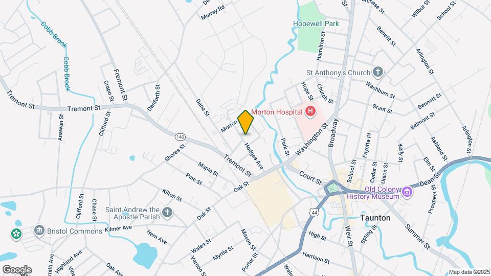 37 Hodges Ave Map and Location Details