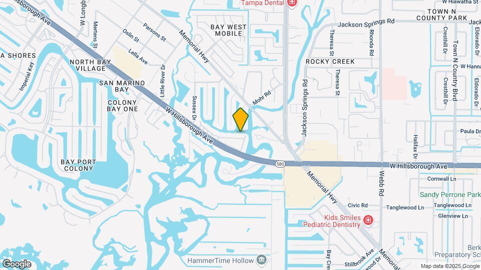 9101 Tudor Dr Map and Location Details