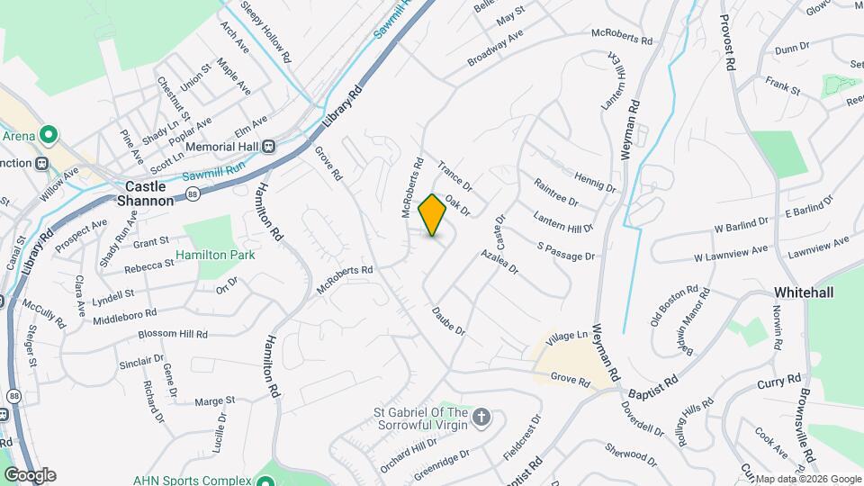 1426 Magnolia Dr Map and Location Details