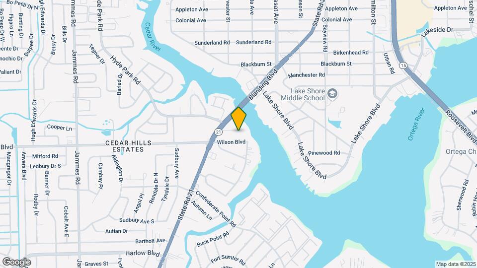 5720 Cedar Park Ln Mapa y Detalles de la Ubicación