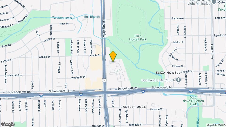 14235 Riverview St Map and Location Details