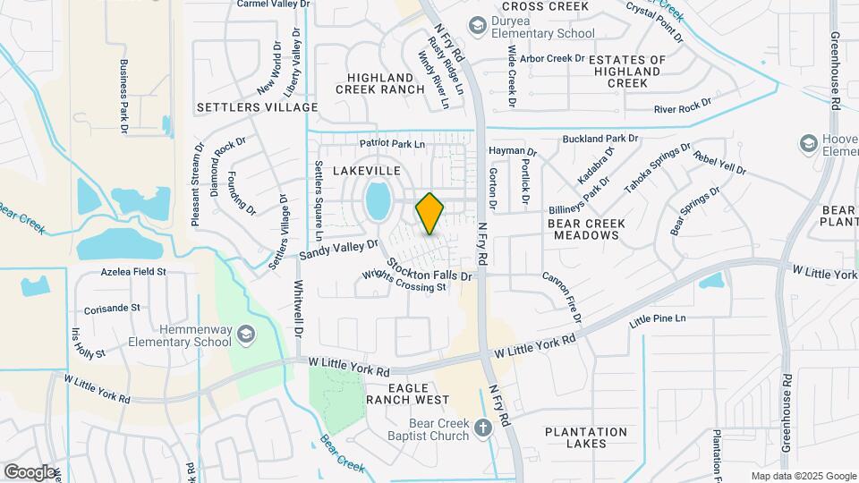 6217 Lone Prairie Way Map and Location Details