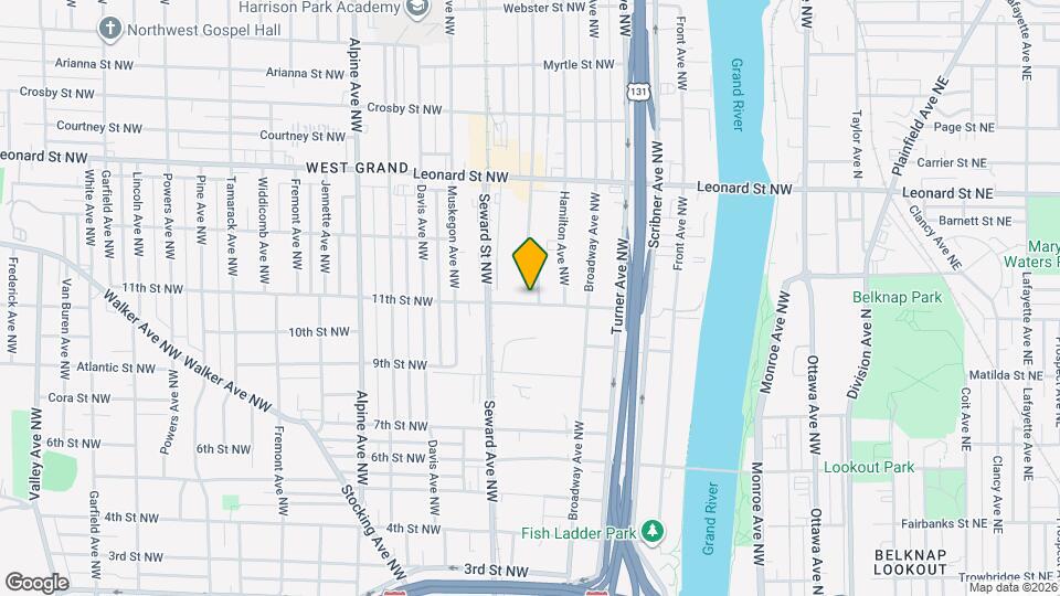 535 11th St NW Map and Location Details