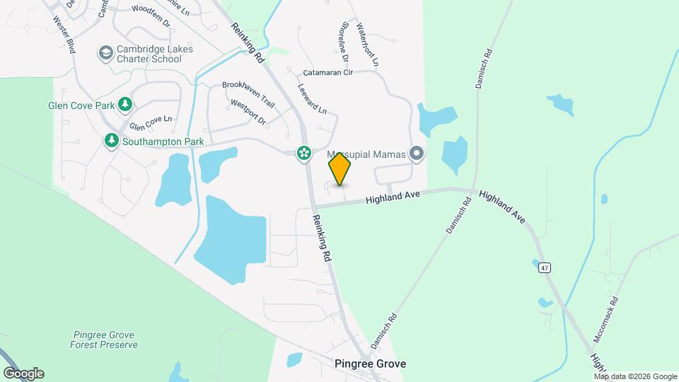 658 Anchorage Ct Map and Location Details