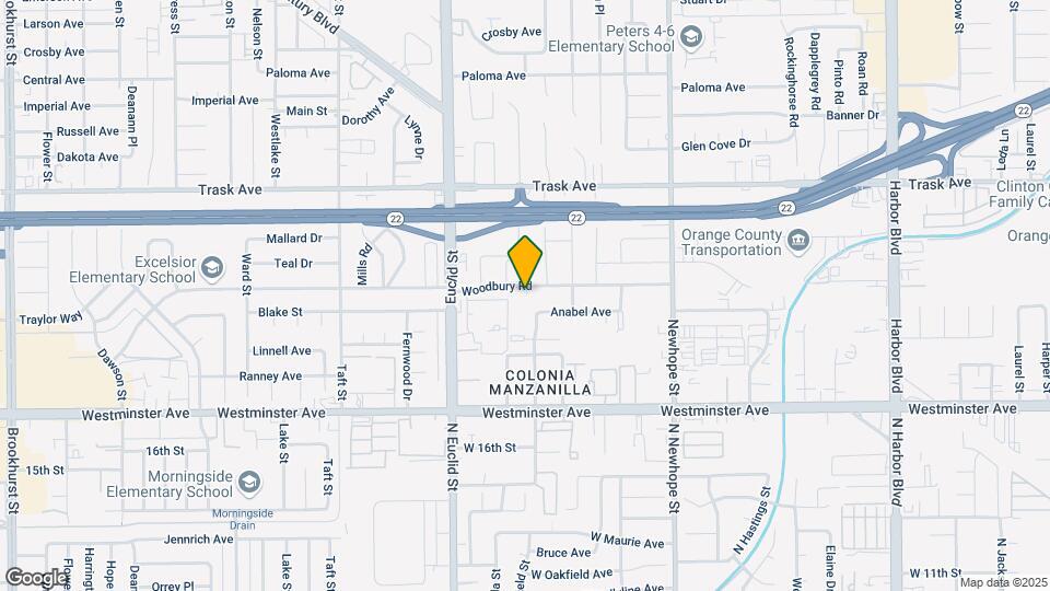 11166 Woodbury Rd Map and Location Details