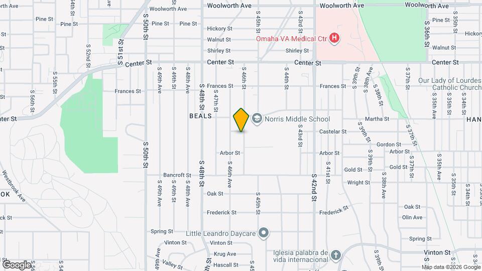 2406 S 46th St Mapa y Detalles de la Ubicación