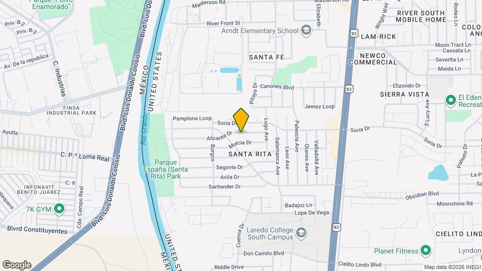315 Alicante Dr Map and Location Details