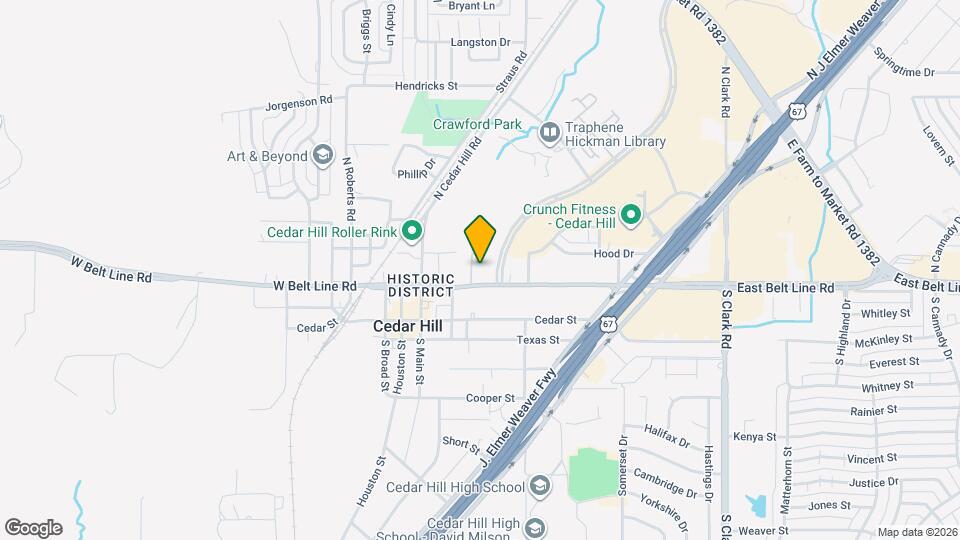 323 W Belt Line Rd, Unit A02 Map and Location Details