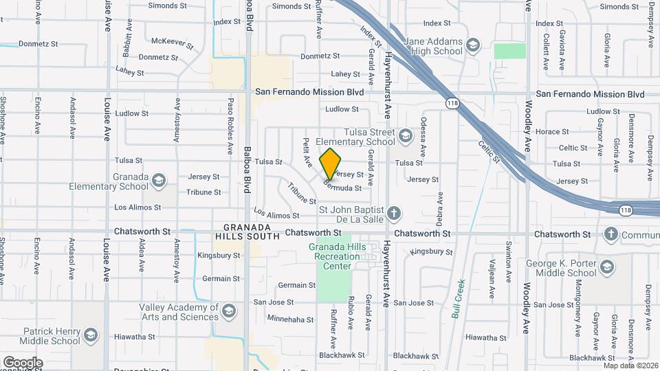 16747 Bermuda St Map and Location Details