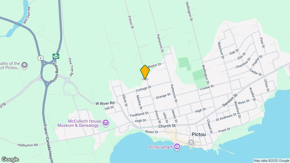 157 Prince St Map and Location Details