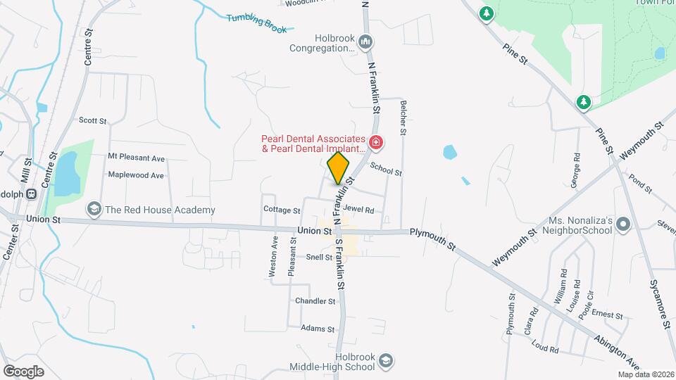 106 N Franklin St Map and Location Details