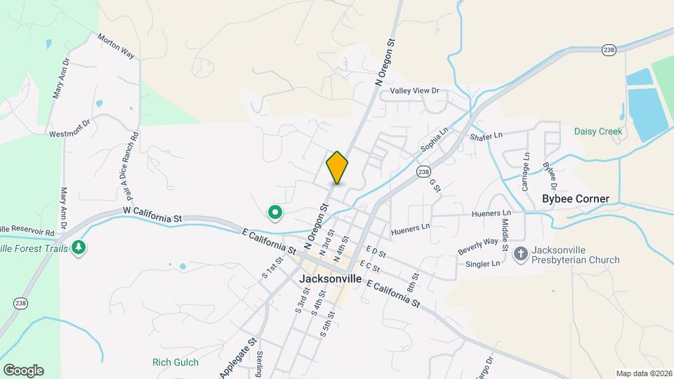 530 N Oregon St Map and Location Details