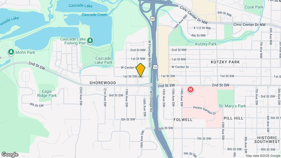 1746 1st St SW Map and Location Details