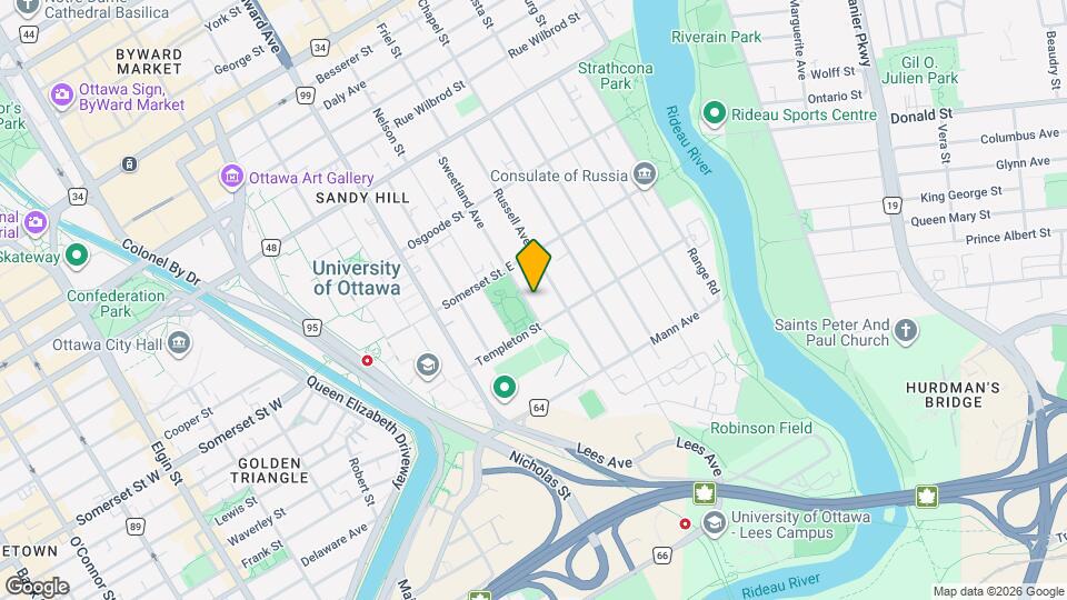 135 Sweetland Av Map and Location Details