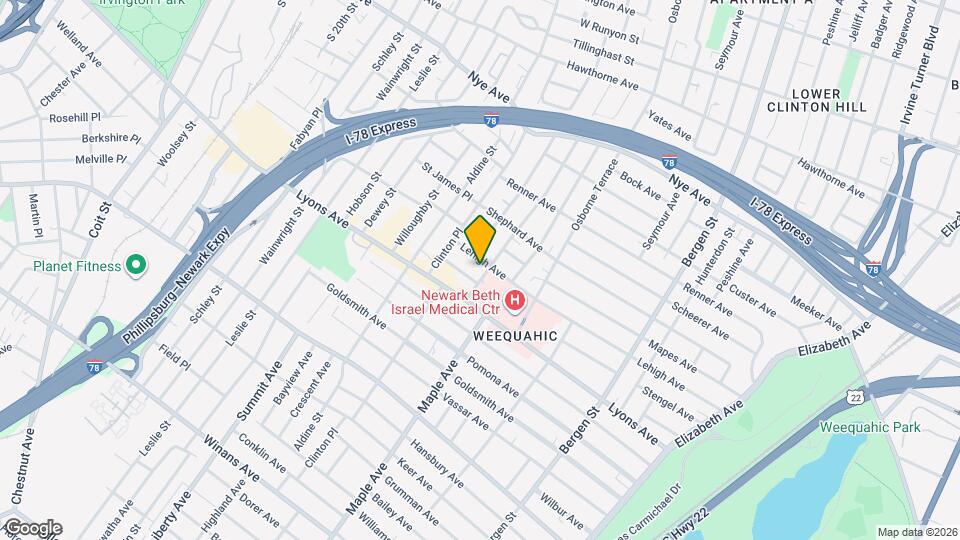 201 Schuyler Ave Map and Location Details