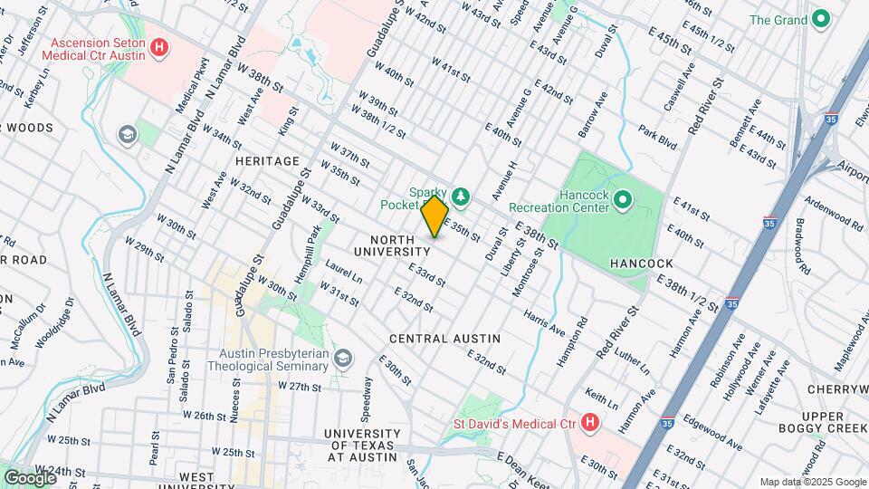 306 E 34th St Map and Location Details