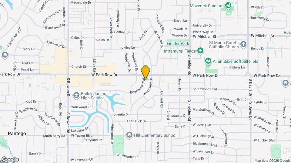 1507 Briarwood Blvd Map and Location Details