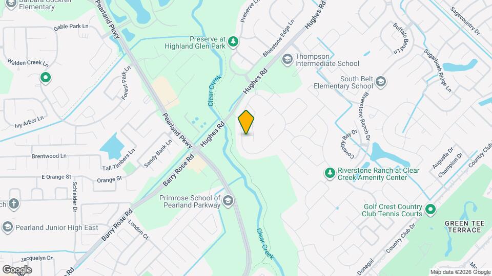 2003 Pleasant Springs Ln Map and Location Details