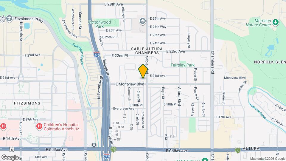 Montview Height Apartments Map and Location Details