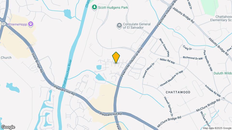 4141 Paddington Dr Map and Location Details