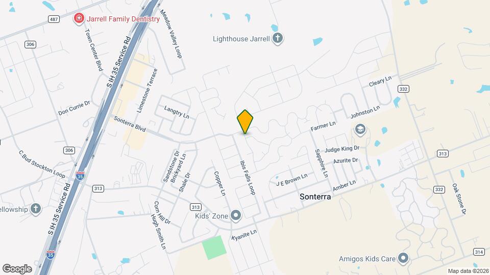 401 Hyacinth Way Map and Location Details