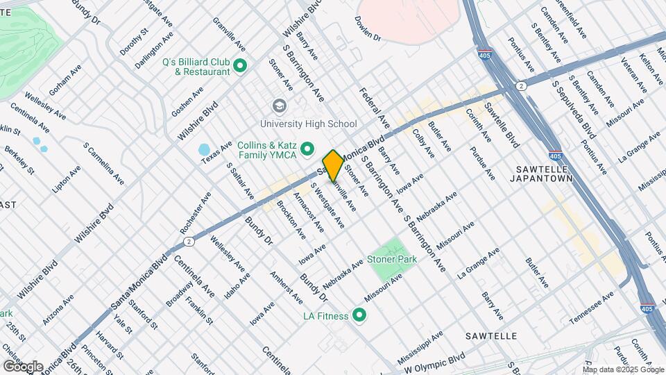 1529 Granville Ave Mapa y Detalles de la Ubicación