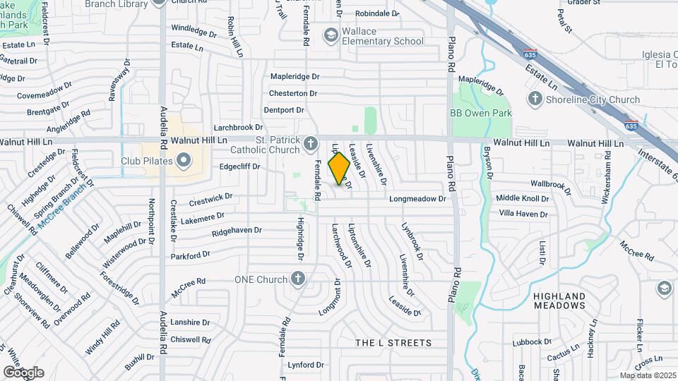 9510 Larchwood Dr Map and Location Details