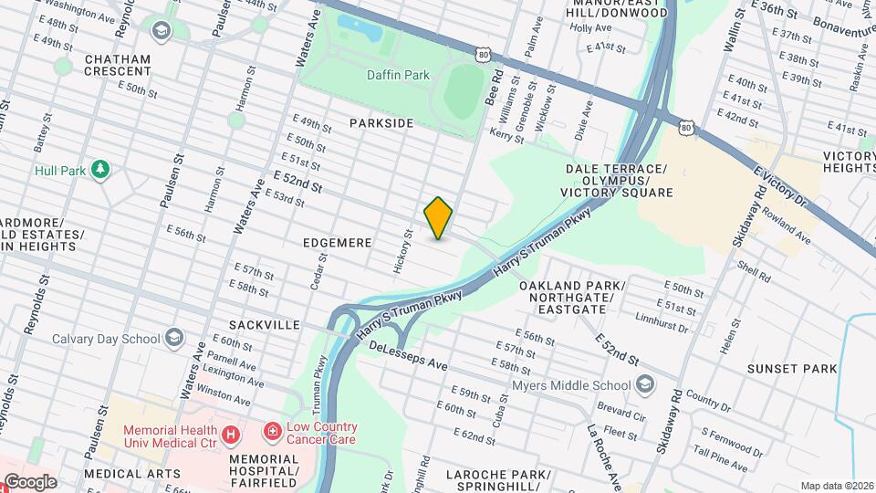 1532 E 53rd St Mapa y Detalles de la Ubicación